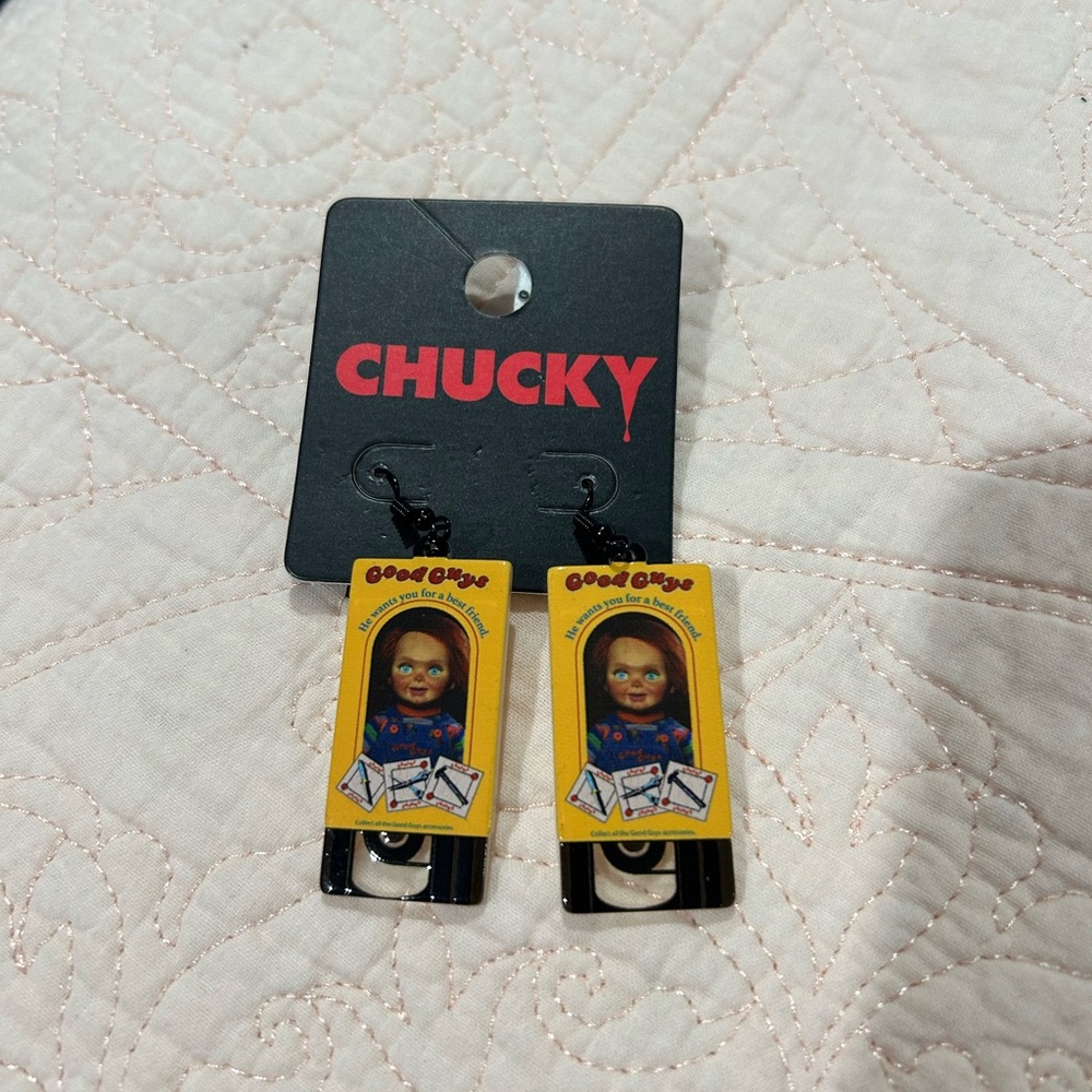 Chucky Good Guys Earrings